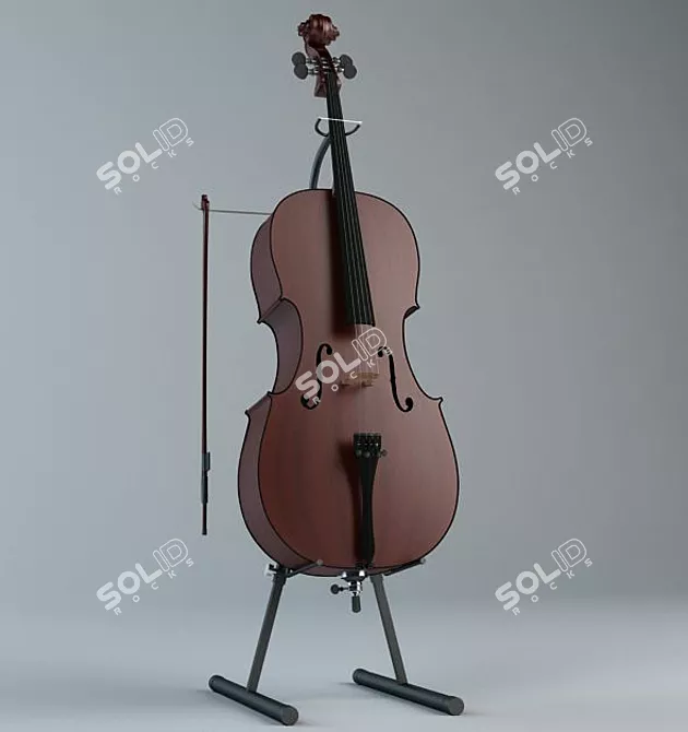 Classic Cellos: Exquisite Melodies 3D model image 1