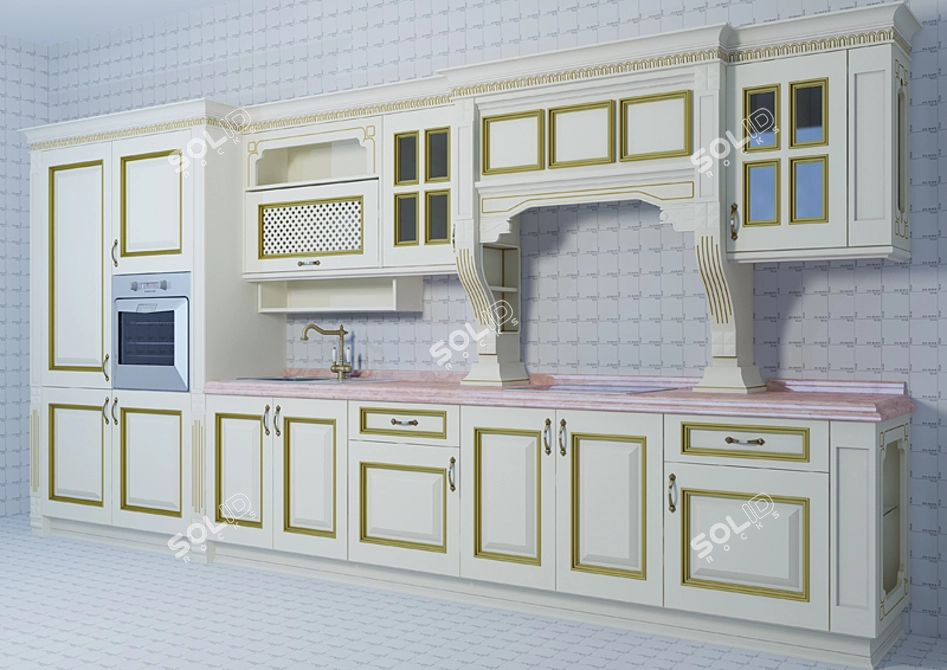 VISMAP ISABELLA Kitchen: Texturelicious, Oven-less. 3D model image 1