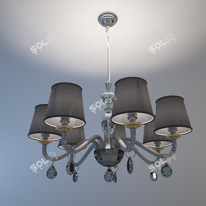 ITALAMP 346/6: Beautiful Lighting Solution 3D model image 1