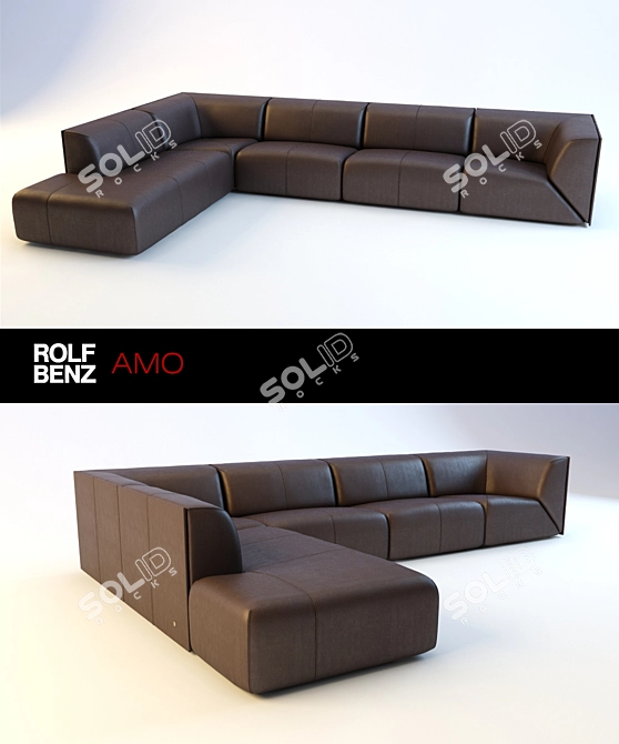 Rolf Benz Amo Sofa 3D model image 1