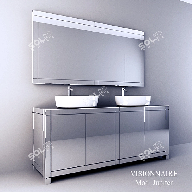 Jupiter Mod: Stylish Visionnaire Furniture 3D model image 1