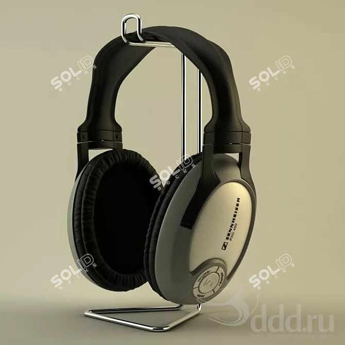 Sennheiser PXC450 Noise-Cancelling Headphones 3D model image 1