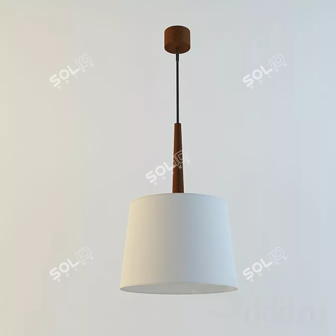 Kandela Platan Ceiling Light: Versatile Serie 3D model image 1