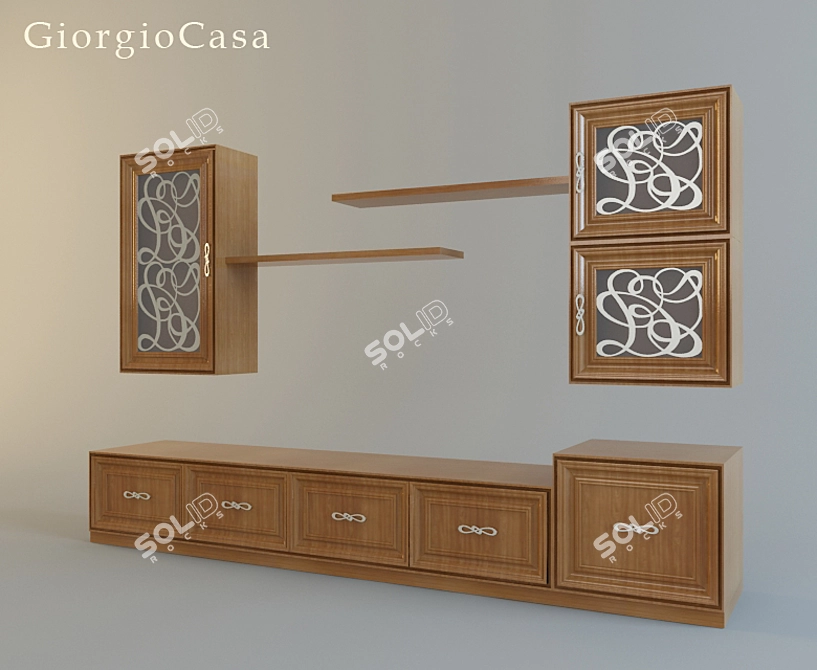 Elegant Italian Furniture: GiorgioCasa 3D model image 1