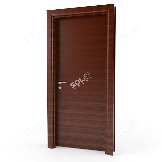 Sturdy Entryway Solution 3D model image 1