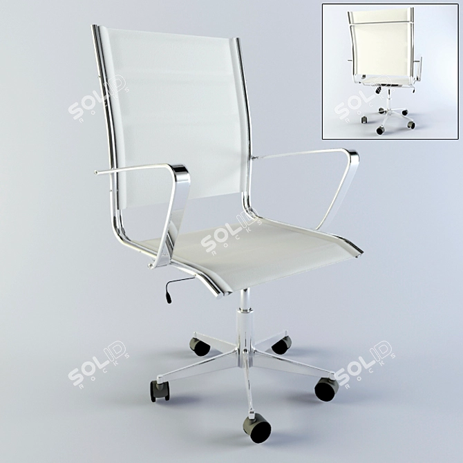 Elevating Comfort: Skyline 1 Office Chair 3D model image 1