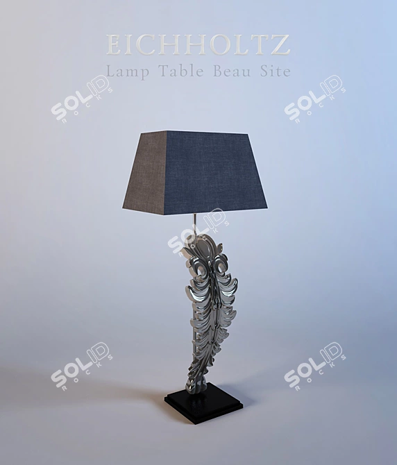 Eichholtz Beau Site Lamp Table 3D model image 1