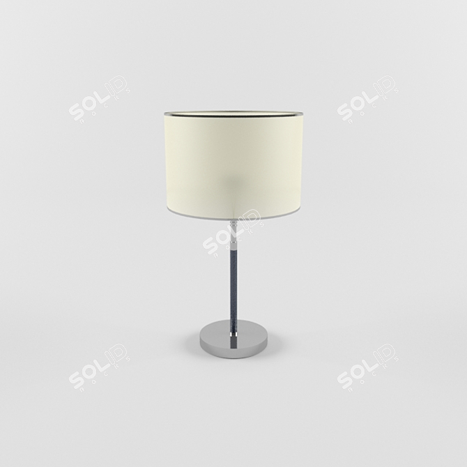 SLV Soprana TL-1 | Modern Steel and Leather Table Lamp 3D model image 1