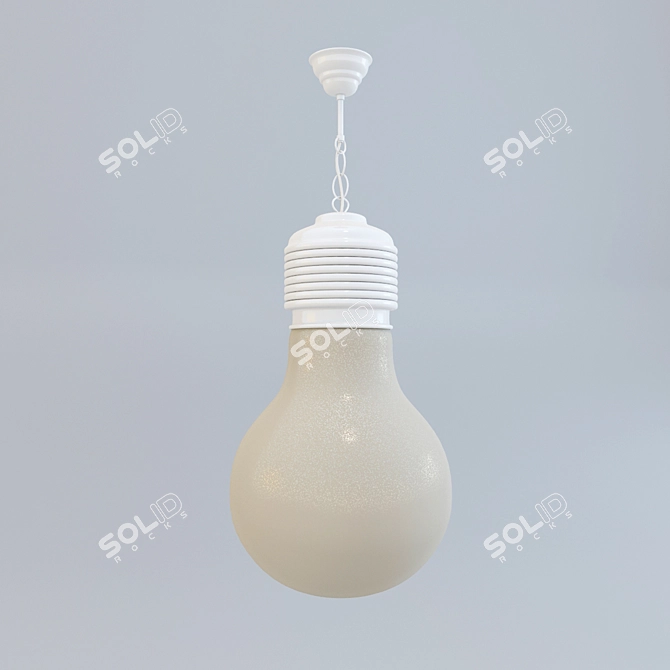 Real World Lamp 3D model image 1