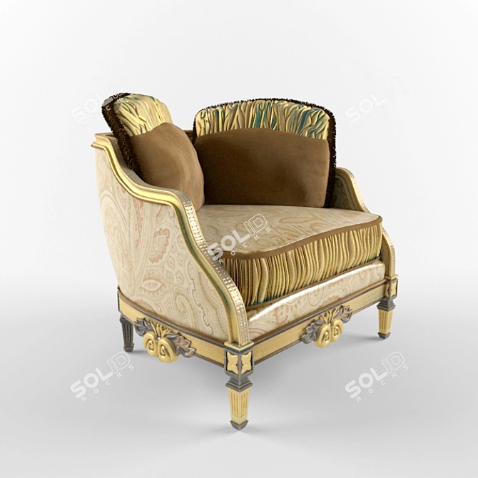 Luxury Comfort: Jumbo Collection 3D model image 1