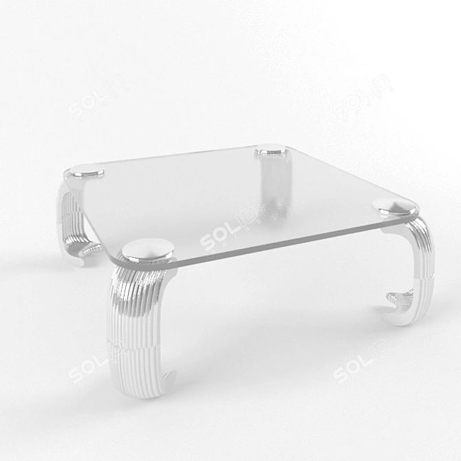 Stylish Coffee Table 3D model image 1