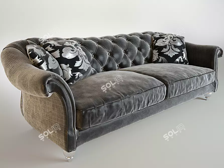 ARIS Classic Sofa - Polster 3D model image 1