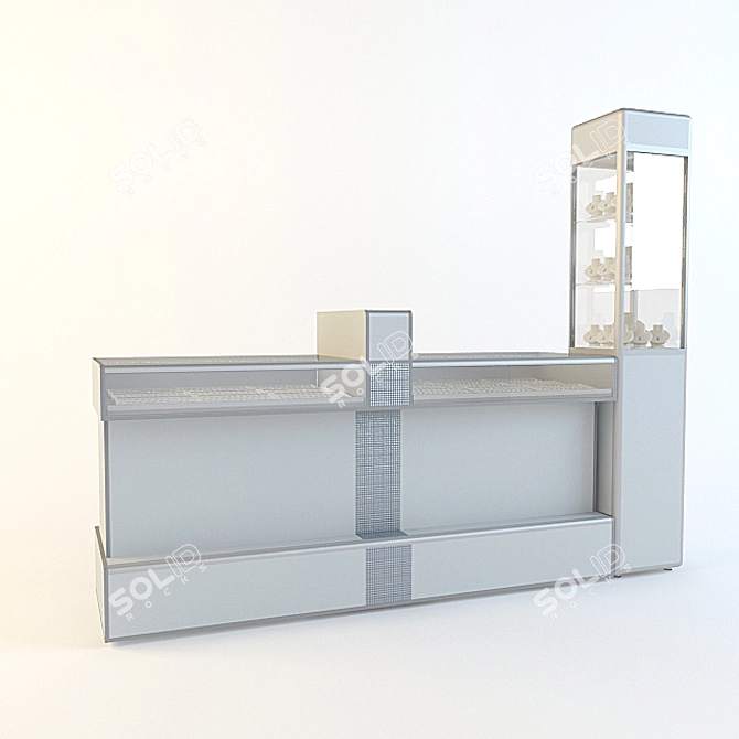 Heavy-Duty Showcase 3D model image 1