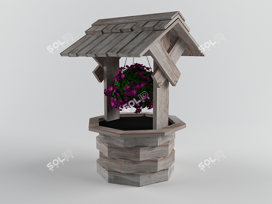 Garden Dreams Flower Bed 3D model image 1