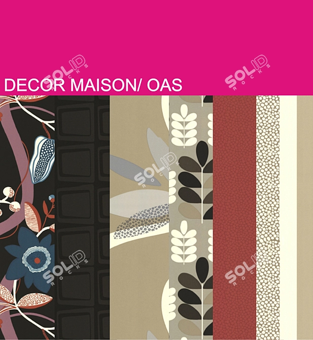 Oas Collection: Maison Decor 3D model image 1