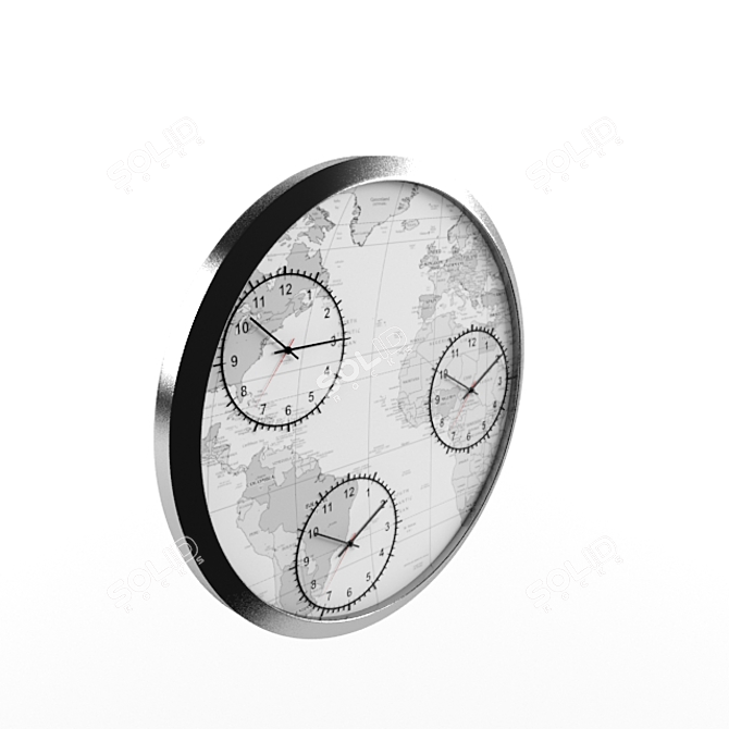 Timepiece: Sleek and Stylish 3D model image 1