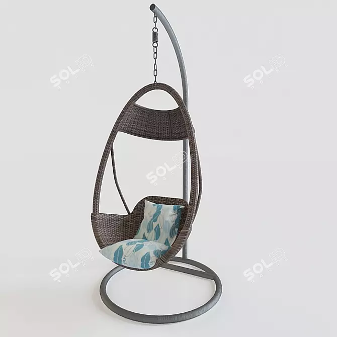 Serenity Swing - Rear Swing-arm Chair 3D model image 1