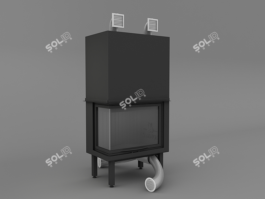 SleekFire Burner 3D model image 1