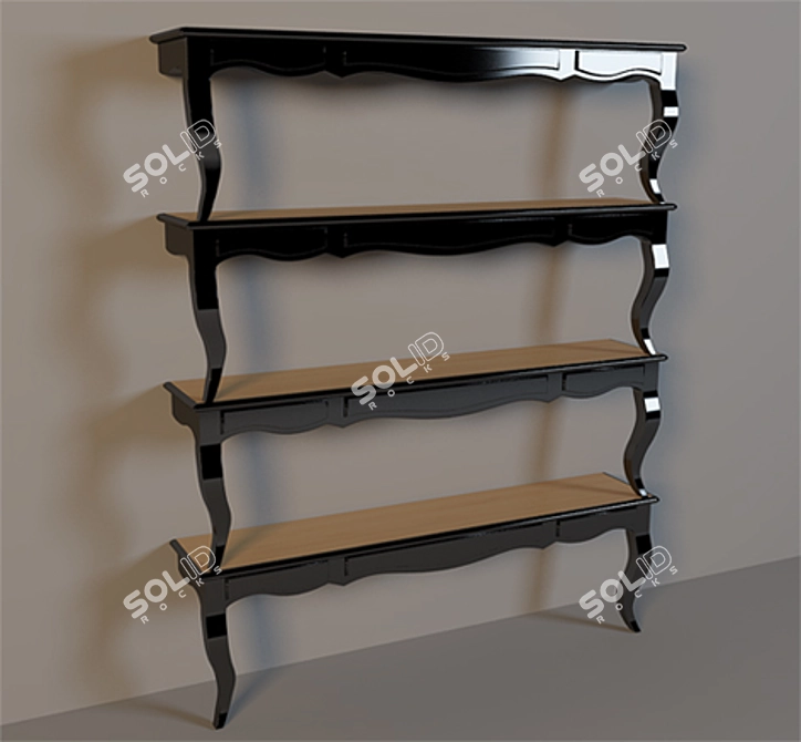 Photo-inspired Shelves 3D model image 1