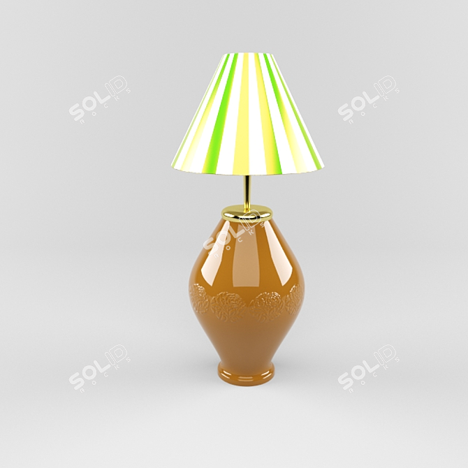 Modern Design LED Table Lamp 3D model image 1