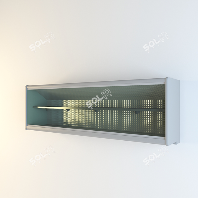 Wall Hanging Display: Sleek and Modern 3D model image 1