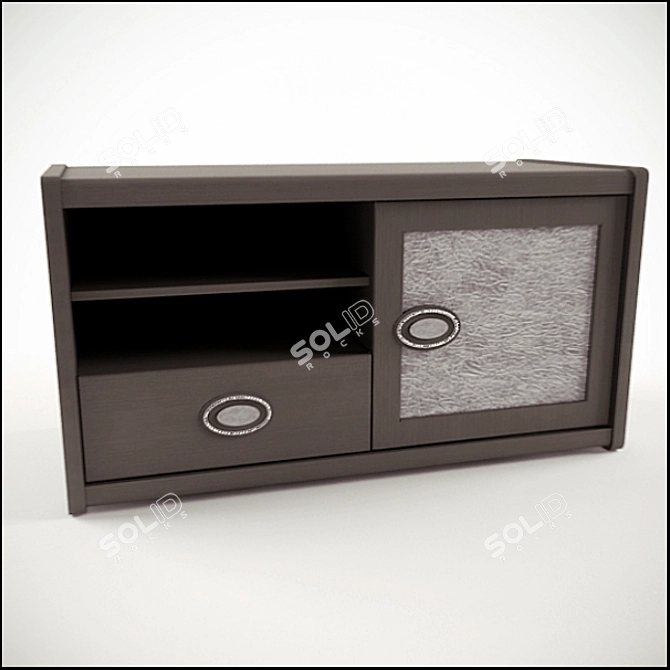 SmartSpace TV Stand 3D model image 1