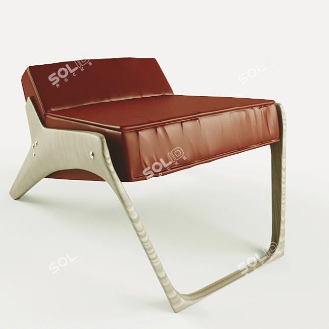 Vintage Floor Mop - Classic Cleaning Essential 3D model image 1