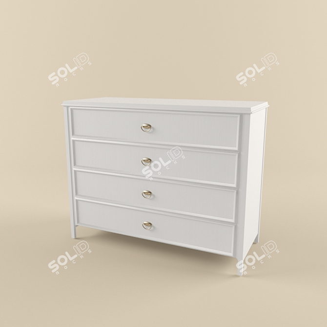 EMА Chest of Drawers 3D model image 1