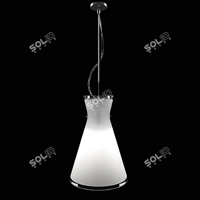 Elegant De Majo Pendant Light 3D model image 1