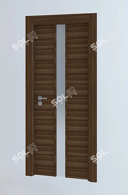 Modern Style Door 3D model image 1