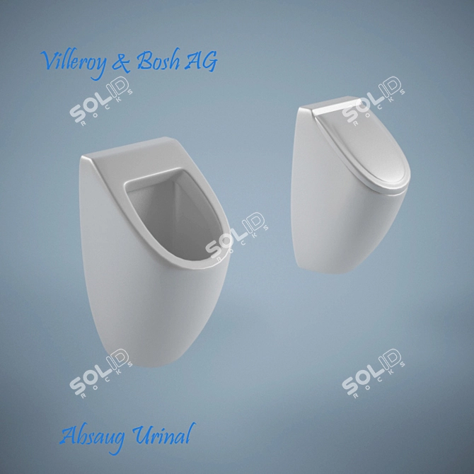 Sunberry Collection Urinal 3D model image 1