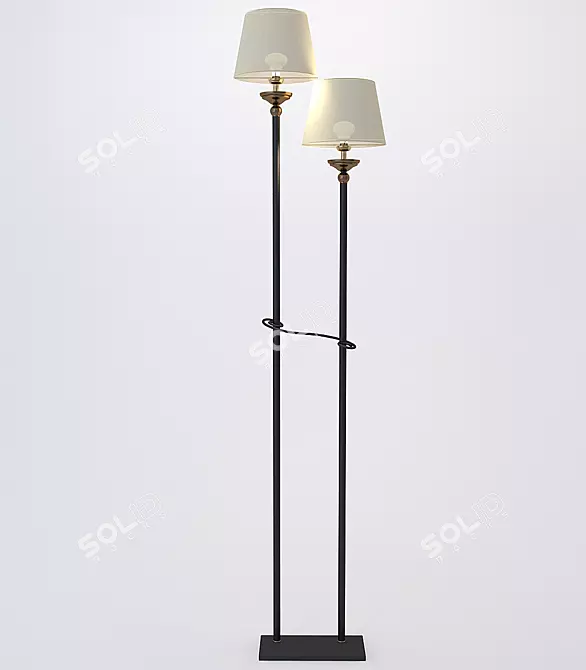 Baga Italian Art Lamp (22x172 cm) 3D model image 1
