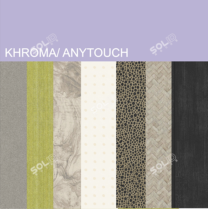 Touch of Khroma: Anytouch Wallpapers 3D model image 1