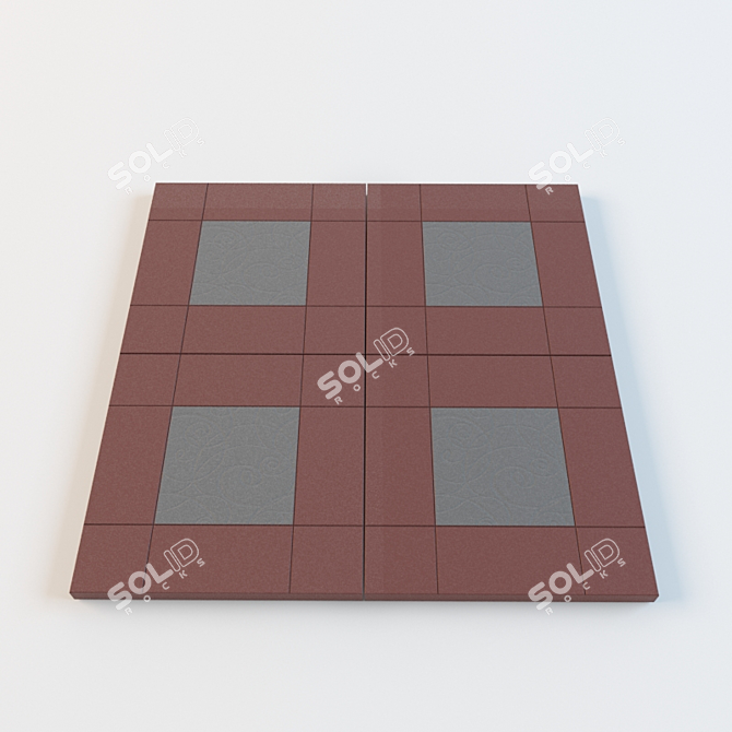 03 Paving Block: Create Your Perfect Outdoor Space 3D model image 1