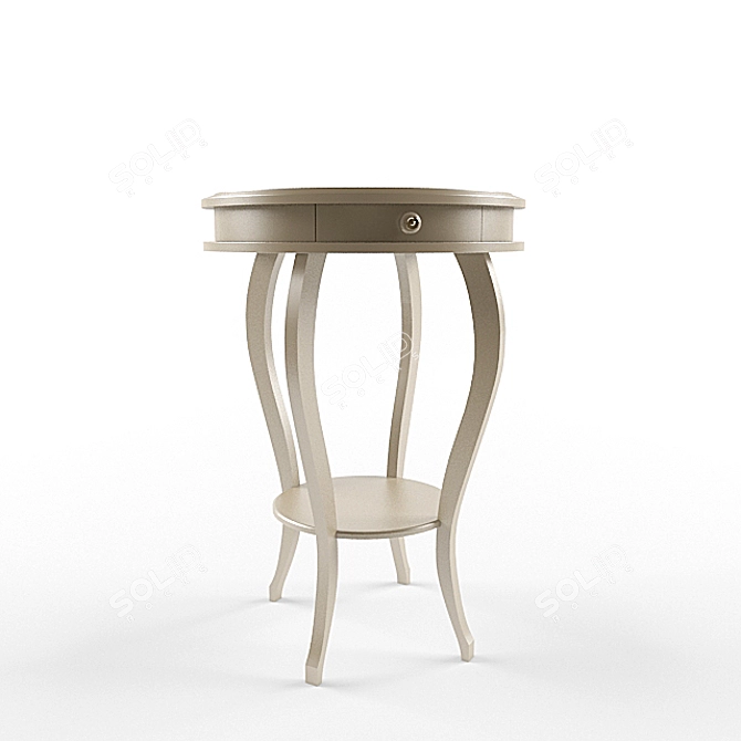 Slam Ovalino Nightstand 3D model image 1