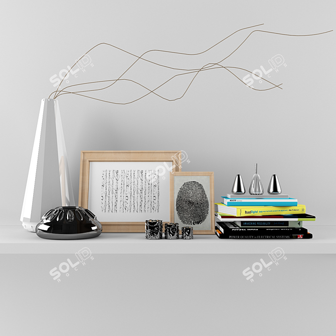 Title: Elegant Décor Collection 3D model image 1