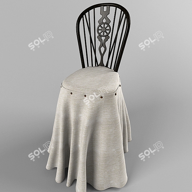 Comfort Plus Chair 3D model image 1