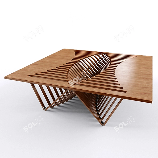 Revolutionary Rising Table 3D model image 1