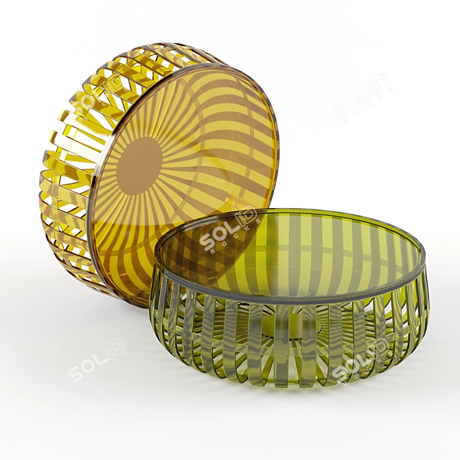 Kartell Panier: Functional Elegance 3D model image 1