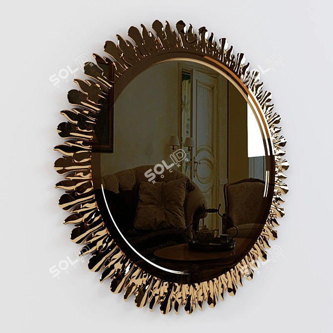 Reflective Elegance 3D model image 1