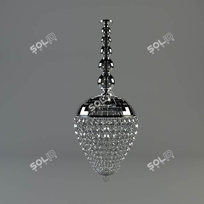 Elegant Pendant Lighting 3D model image 1