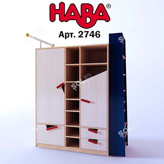 Magical Haba House for Endless Fun 3D model image 1