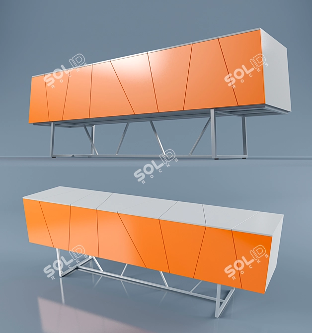 Lavoco - Customizable Color Doors 3D model image 1