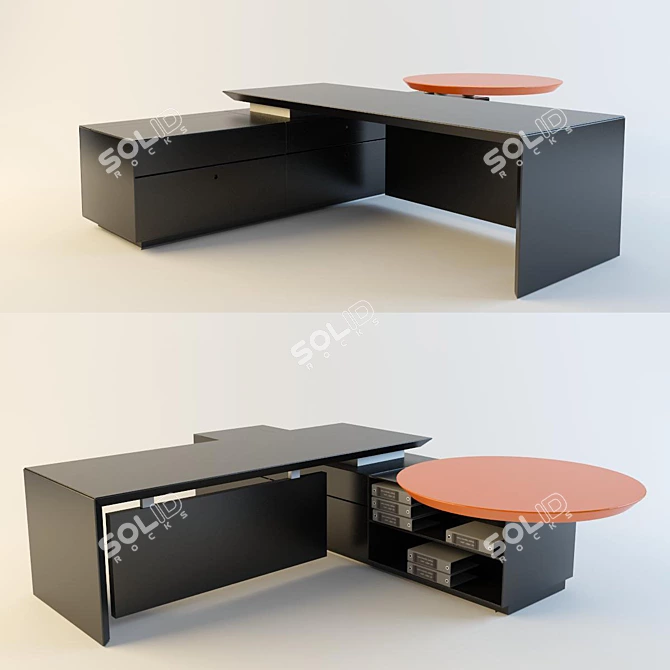 MultipliCEO - Sleek and Functional Office System 3D model image 1