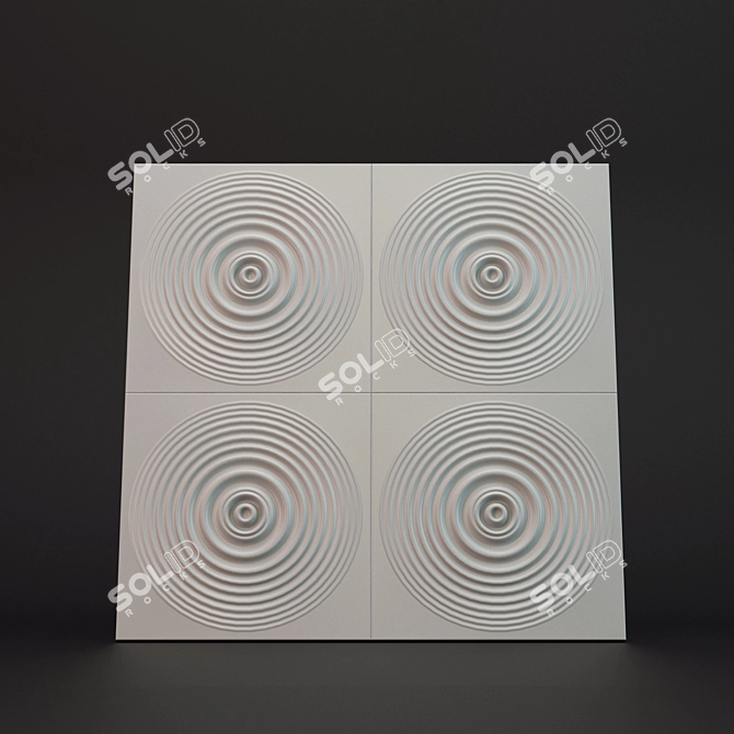 3D ArtPanel: Modern Wall Decor 3D model image 1