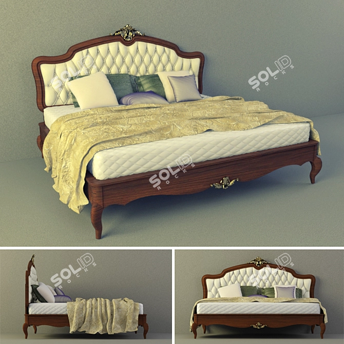 Giorgiocasa Venezian Memories Twin Bed 3D model image 1