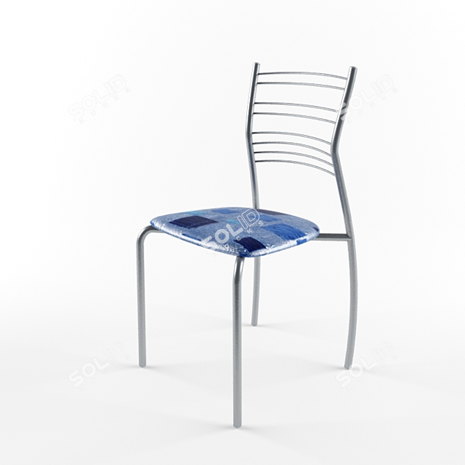 Elegant Ergonomic Chair 3D model image 1