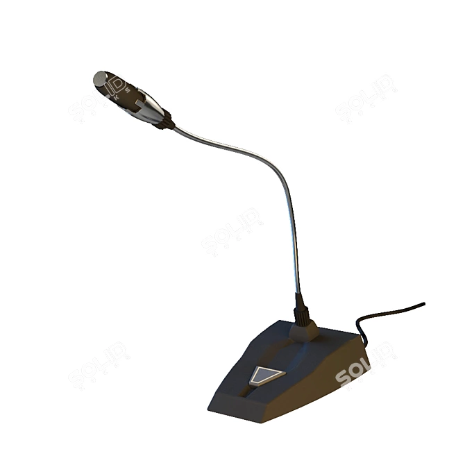 Conference Table Mic 3D model image 1