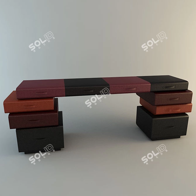 Multifunctional Briefcase Set 3D model image 1
