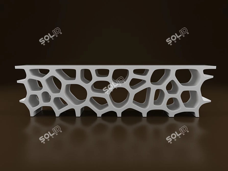 Modern Coffee Table 3D model image 1